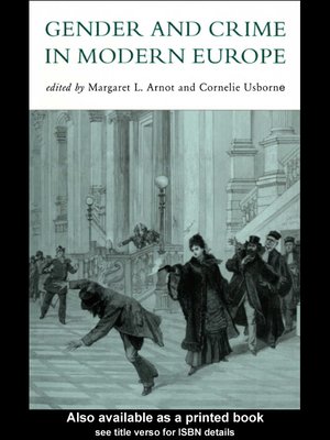 cover image of Gender and Crime in Modern Europe